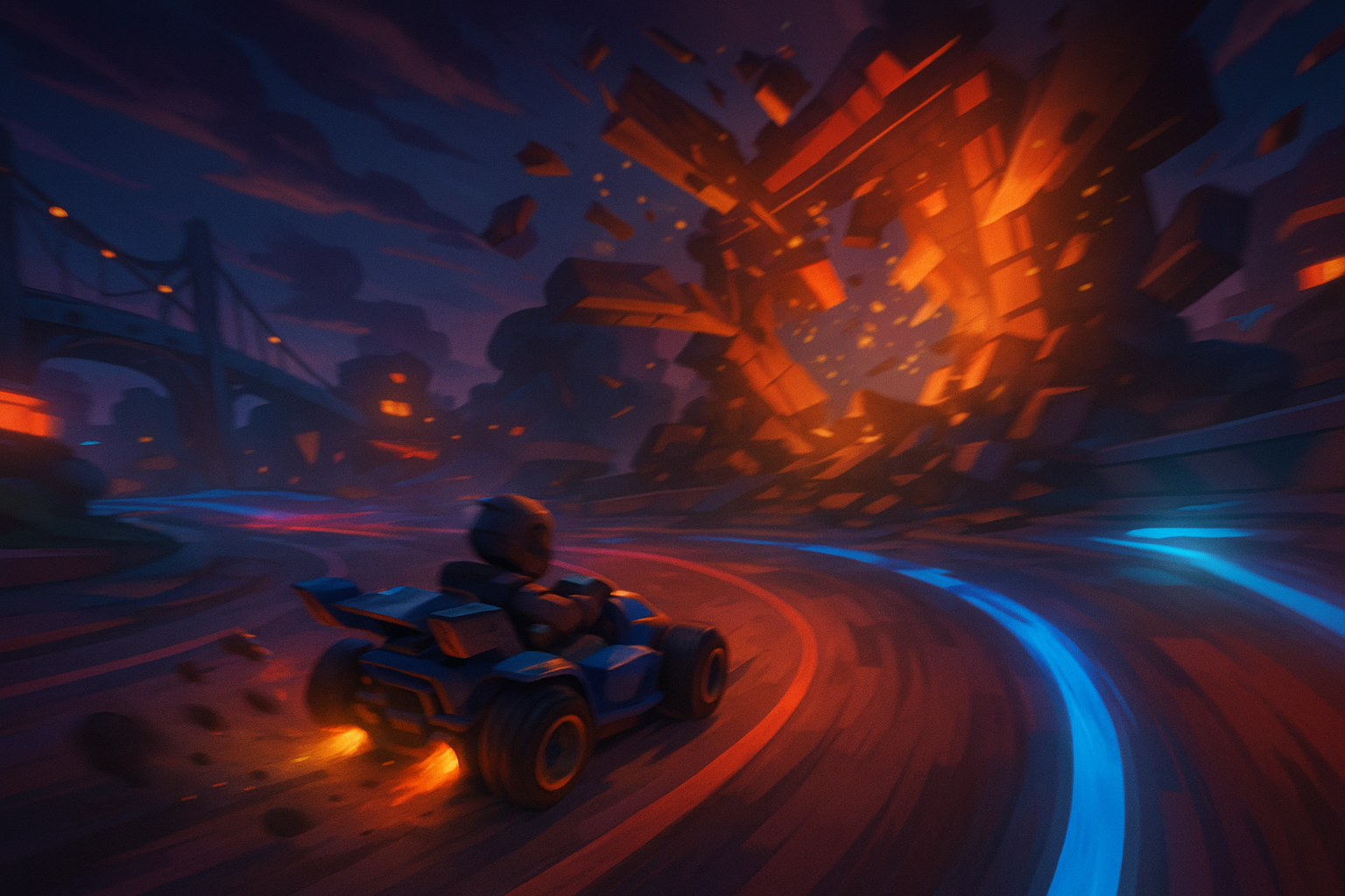 Feel The Pace Of Disney Speedstorm In 2026 - stylized game environment
