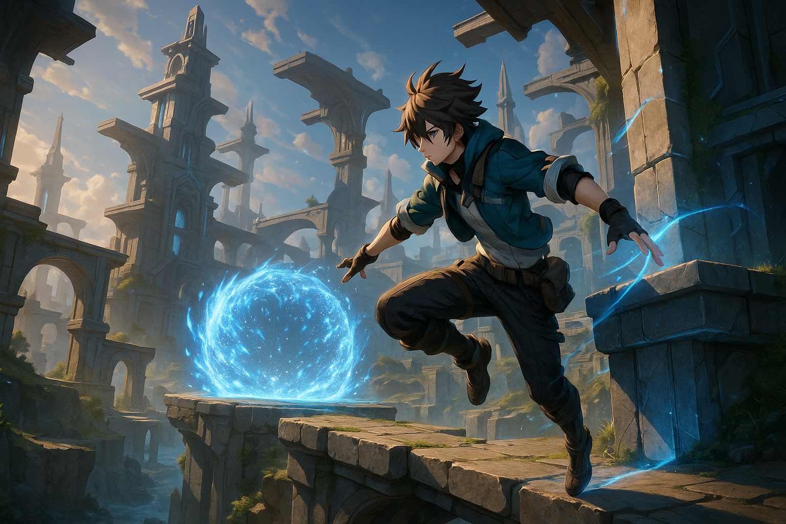When an Open-World Action RPG Clicks, Wuthering Waves Feels Electric - cinematic gameplay artwork for Wuthering Waves