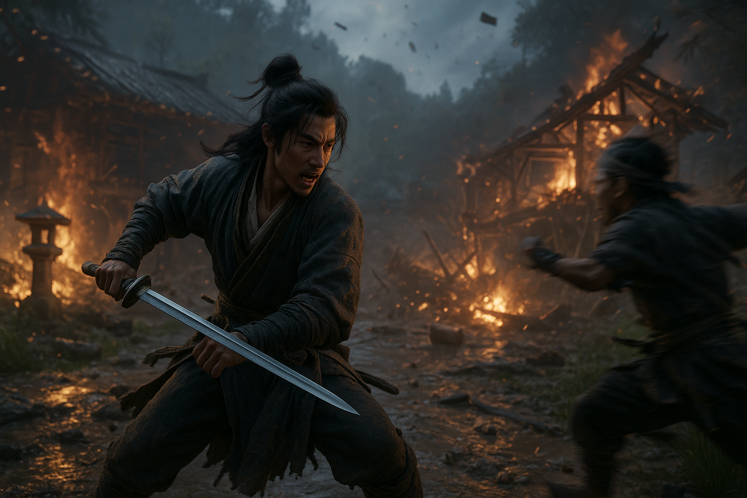 Where Winds Meet: Wuxia Open-World Action RPG Explained - gameplay scene in Why Where Winds Meet Is a Great Wuxia Open-World Action RPG