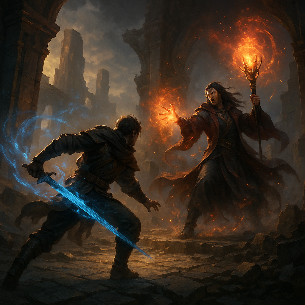 New Player Adventure Scene in MIR4