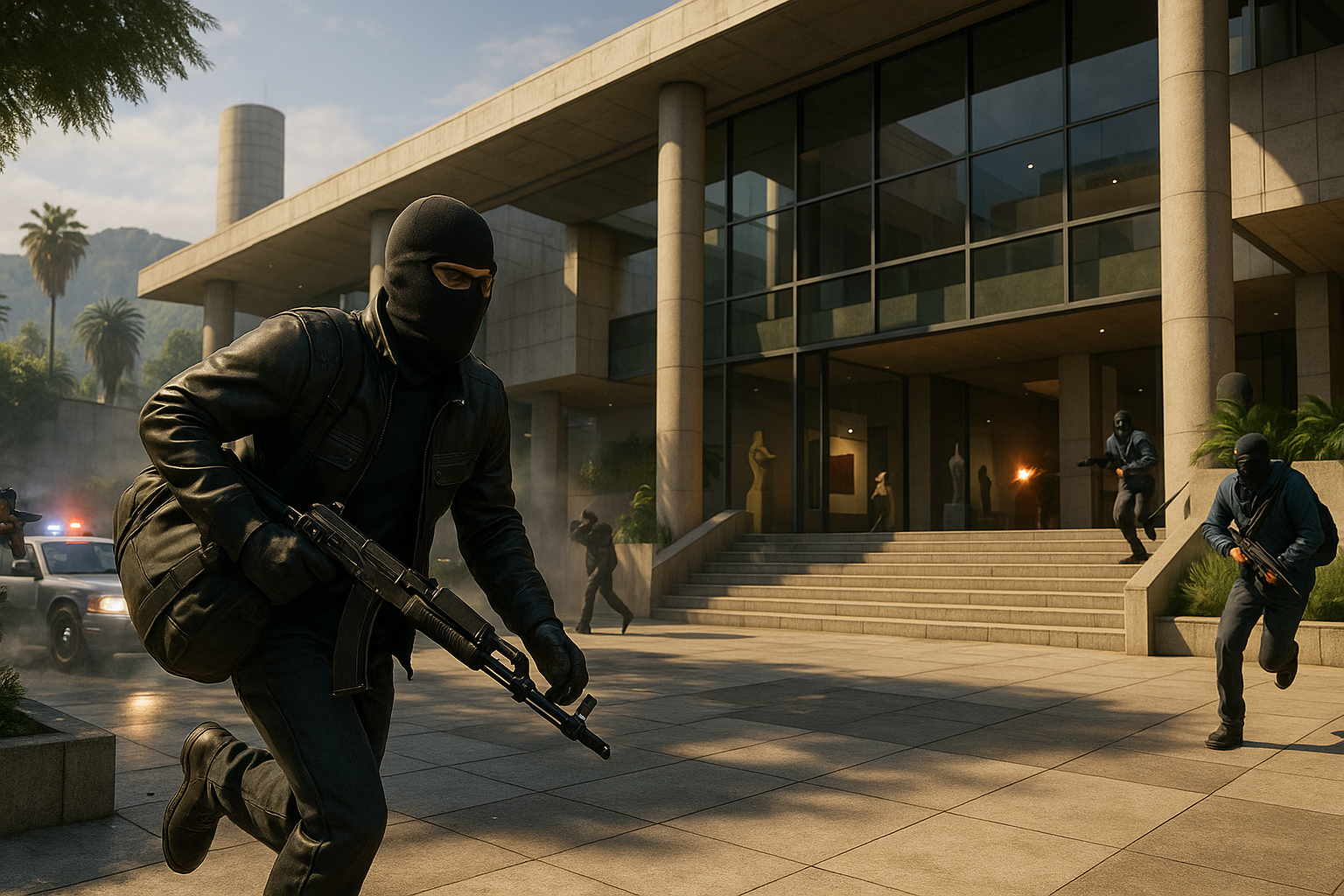A Good Time to Jump Back Into Grand Theft Auto V New Update - gameplay scene in Grand Theft Auto V New Update Sets Up the Kortz Center Heist for July
