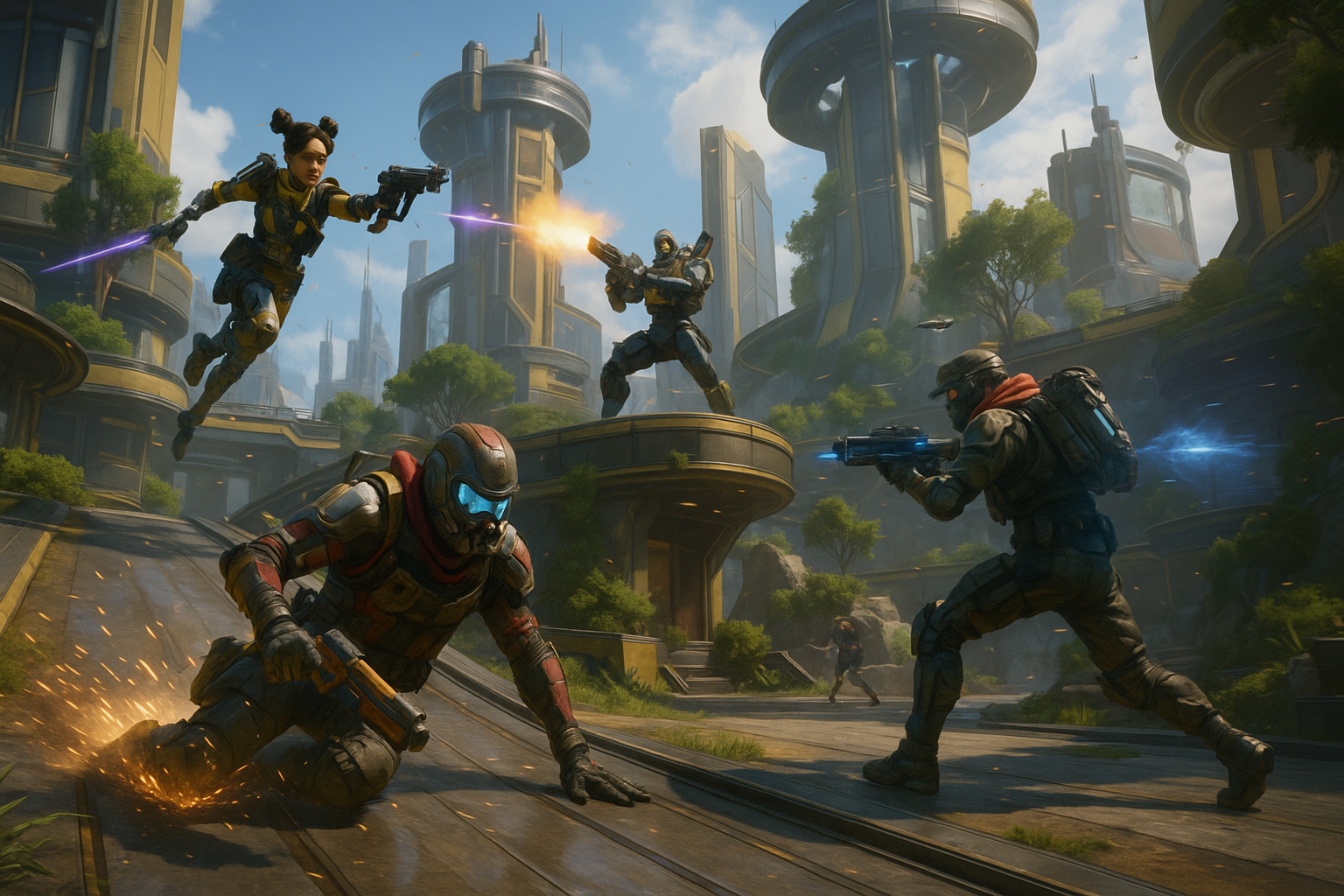 Overclocked Hits the Apex Legends new season With Big Midseason Changes - gameplay scene in Apex Legends