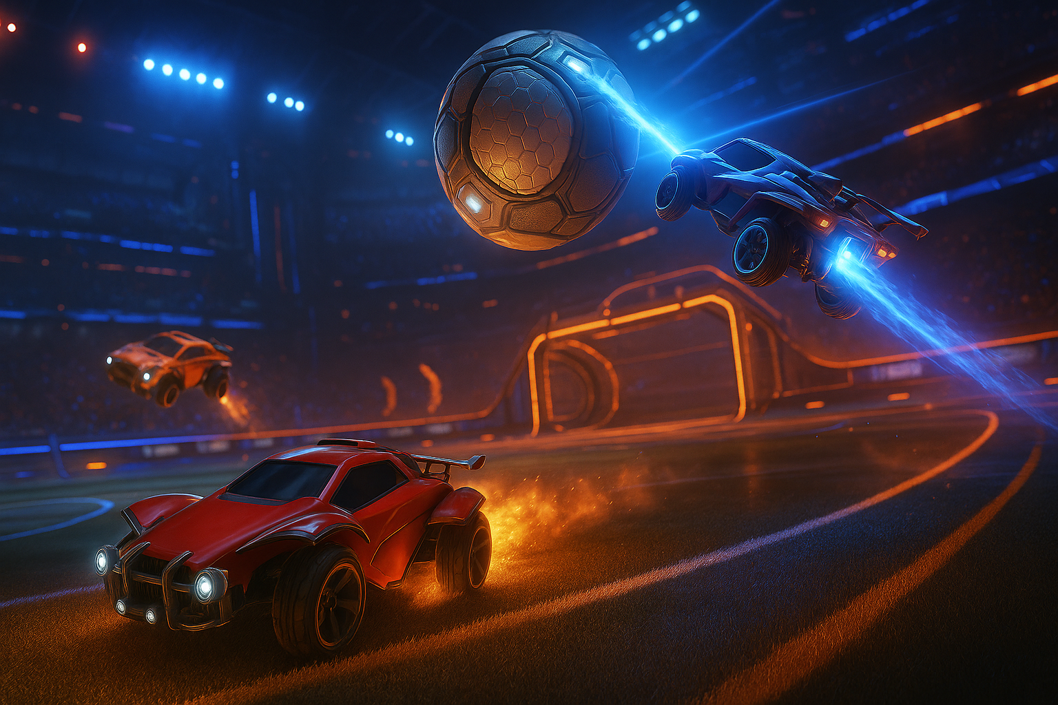 Season 23 Kicks Off the new season of Rocket League Sports & Racing Action - gameplay scene in Rocket League