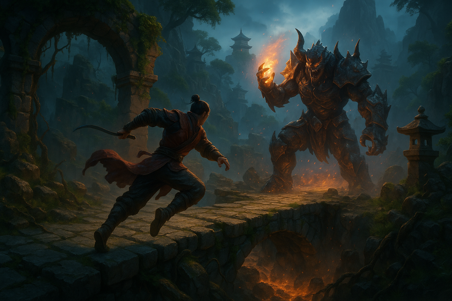 Inside the MMORPG Thrill of MIR4 Global - cinematic gameplay artwork for Why MIR4 Global Is a Standout MMORPG for PvE and PvP
