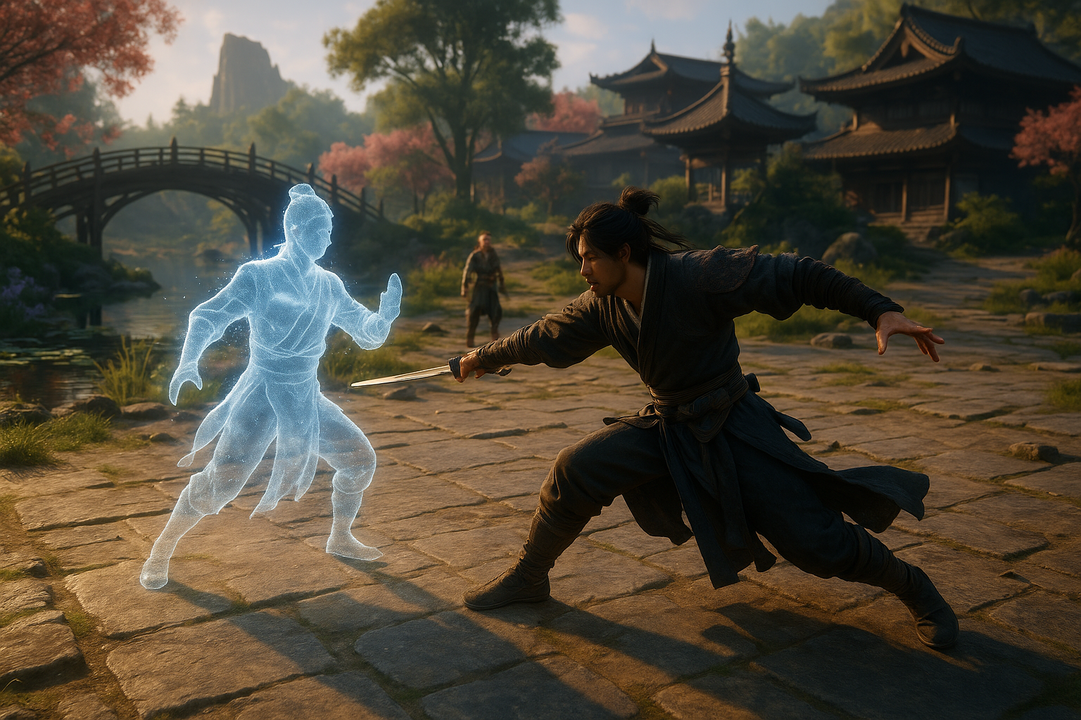 Missteps That Make Where Winds Meet AI NPCs Harder to Read - gameplay scene in Reading the World of Where Winds Meet AI NPCs: Smart Interaction Tips