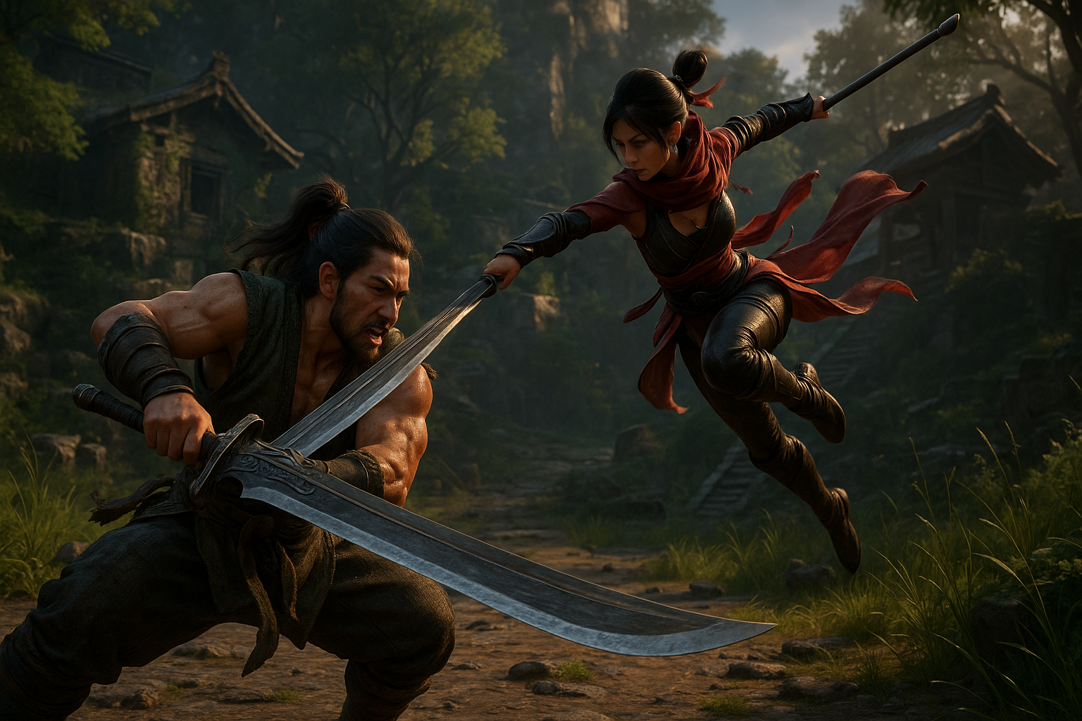 Early Errors That Slow Naraka Bladepoint Progress - gameplay scene in Master Fast Fights in Naraka Bladepoint With Better Combat and Progression