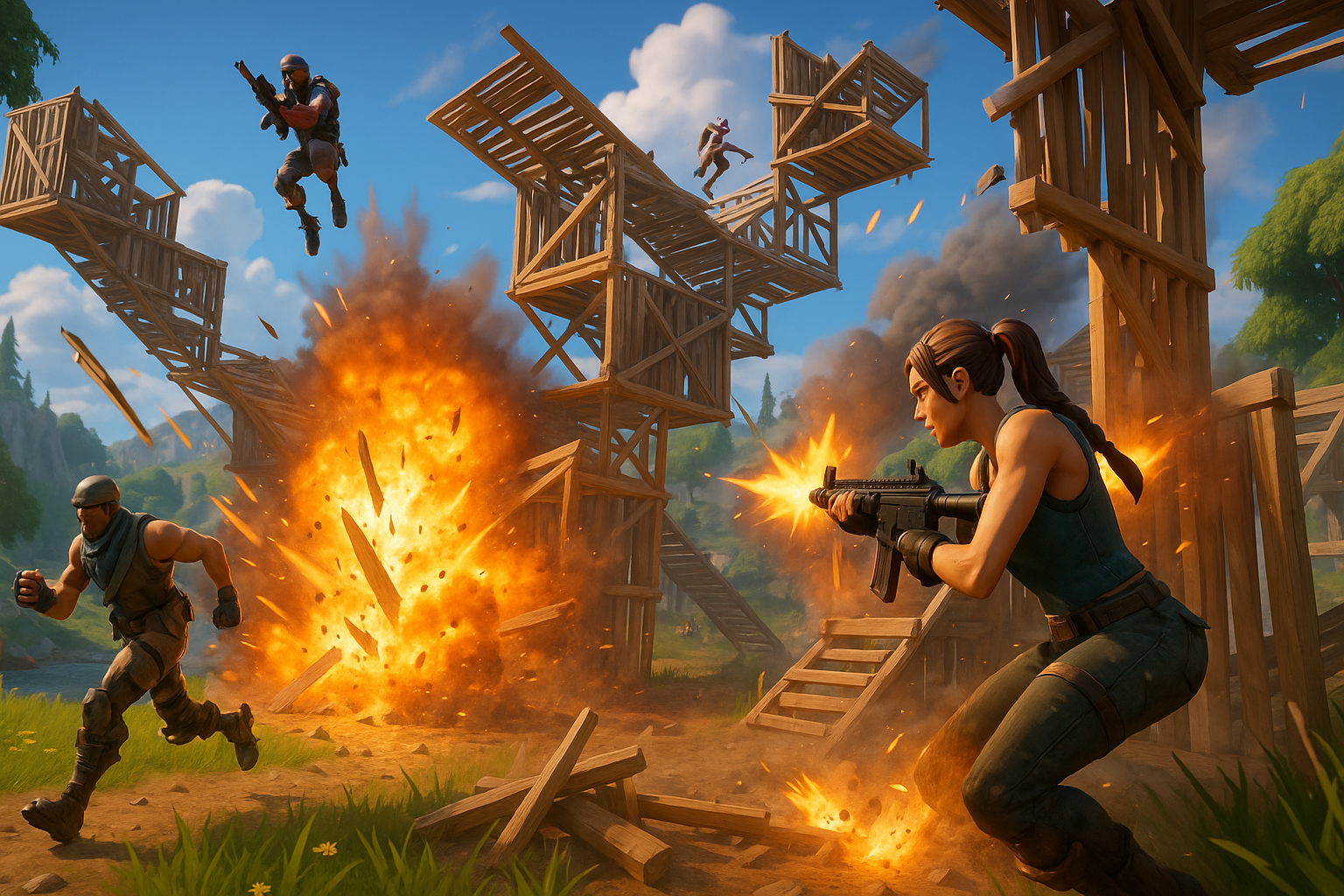 Fortnite’s New NPCs in 2026: Roles, Hires, Locations, and How They Shape Each Match - gameplay scene in Fortnite