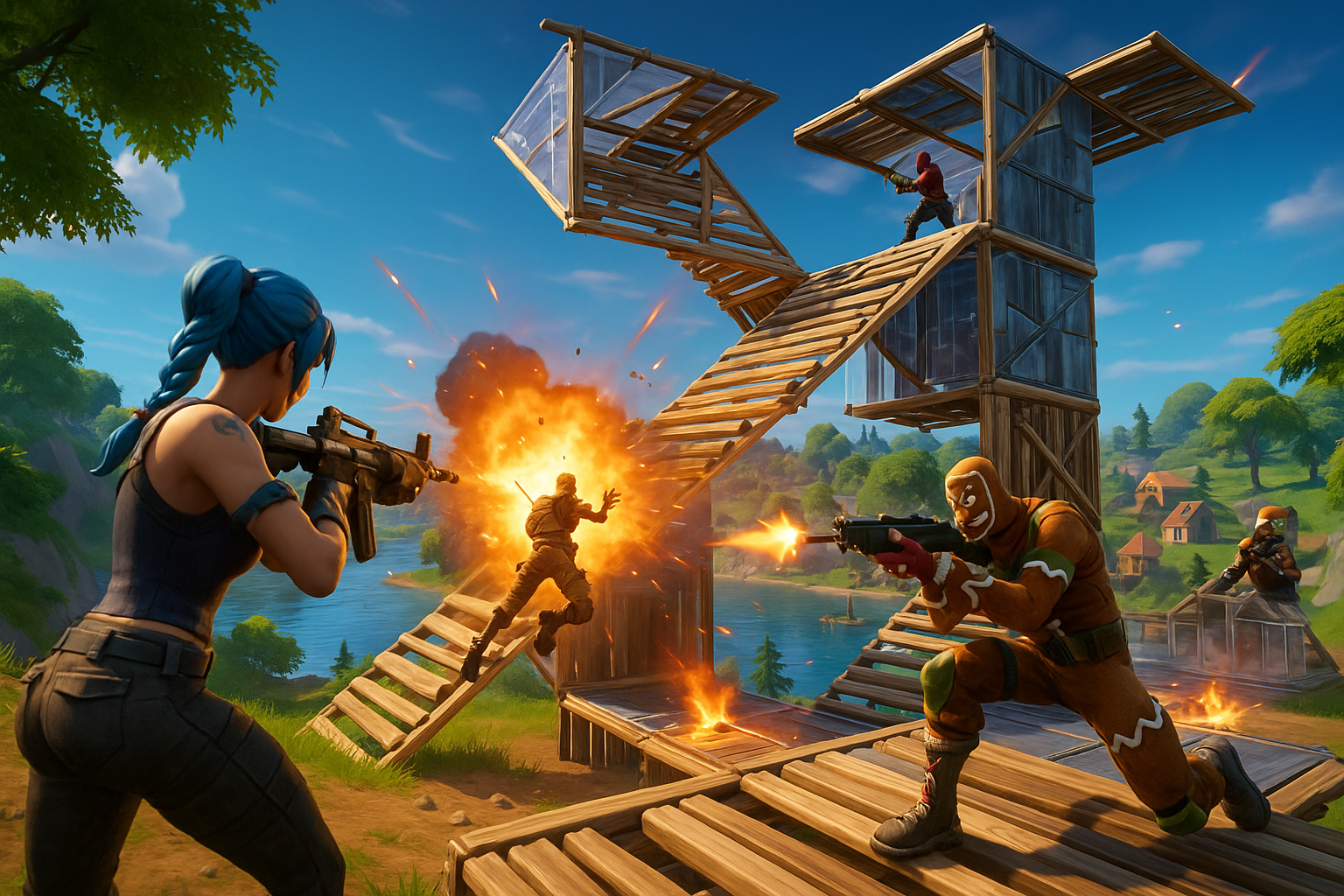 Why Now Feels Like the Right Time to Jump Back In - gameplay scene in Fortnite