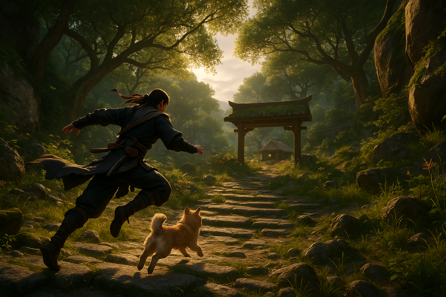 Why the Where Winds Meet Update Is a Strong Reentry Point - gameplay scene in Where Winds Meet PC Game Brings Homestead Living and Pets in Companions Make Home