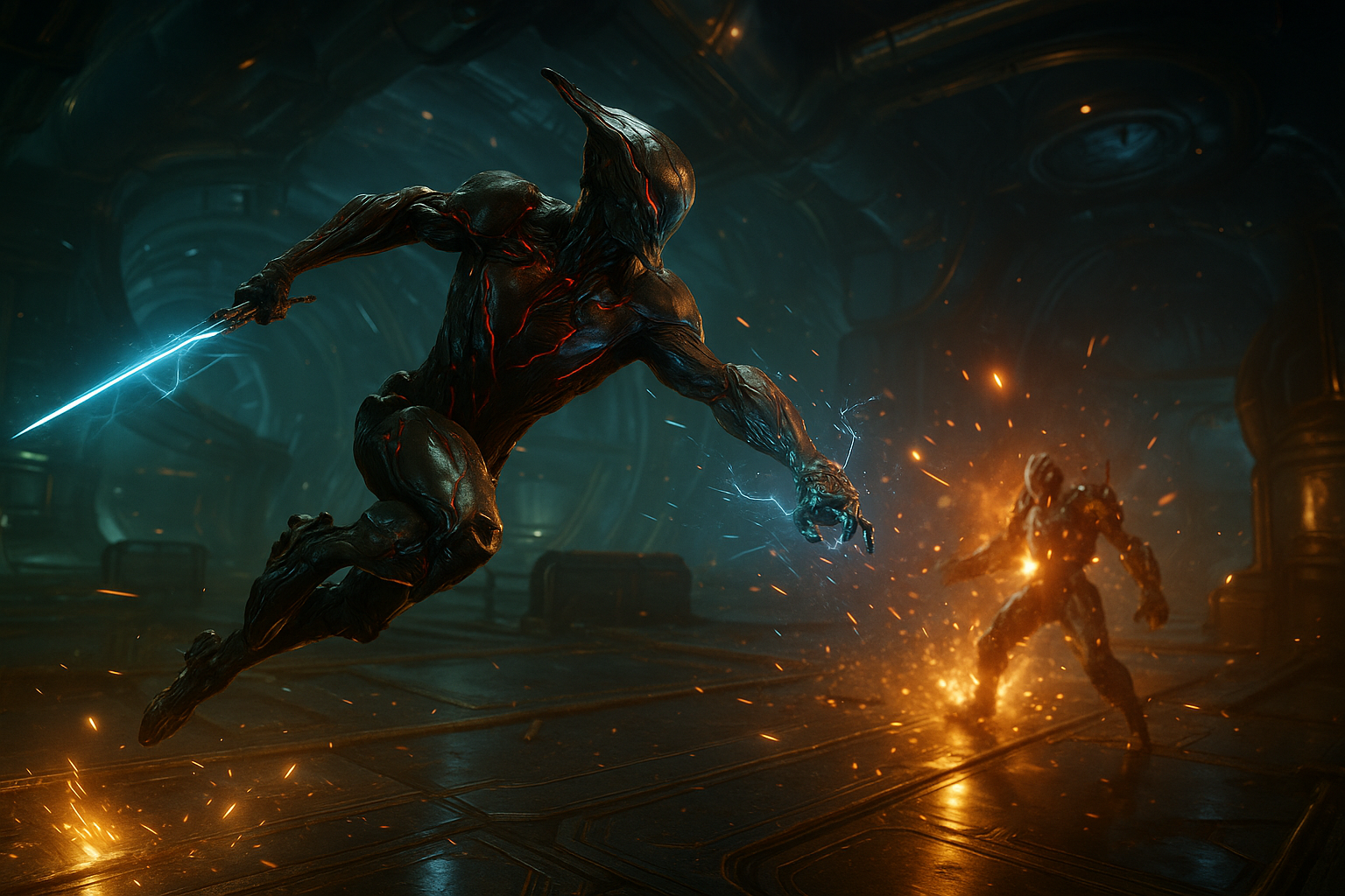 What to Play if You Want Speed and Style in New Warframe - gameplay scene in Warframe