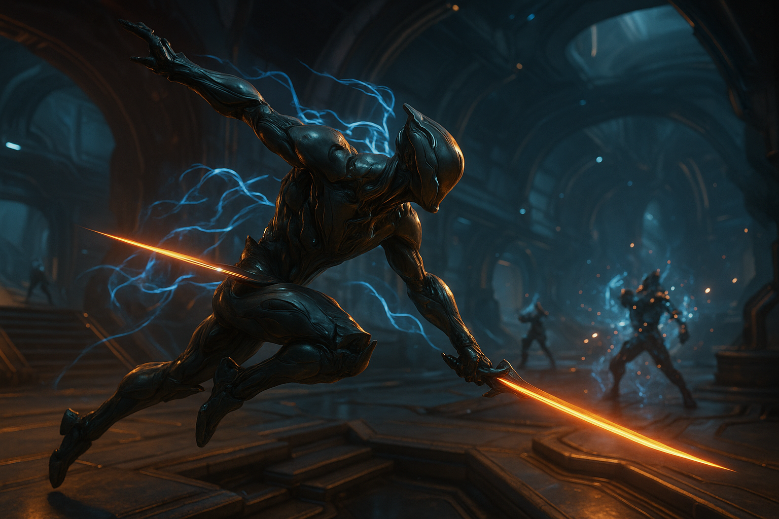 Who Gets the Most Out of the newest Warframe - gameplay scene in Warframe
