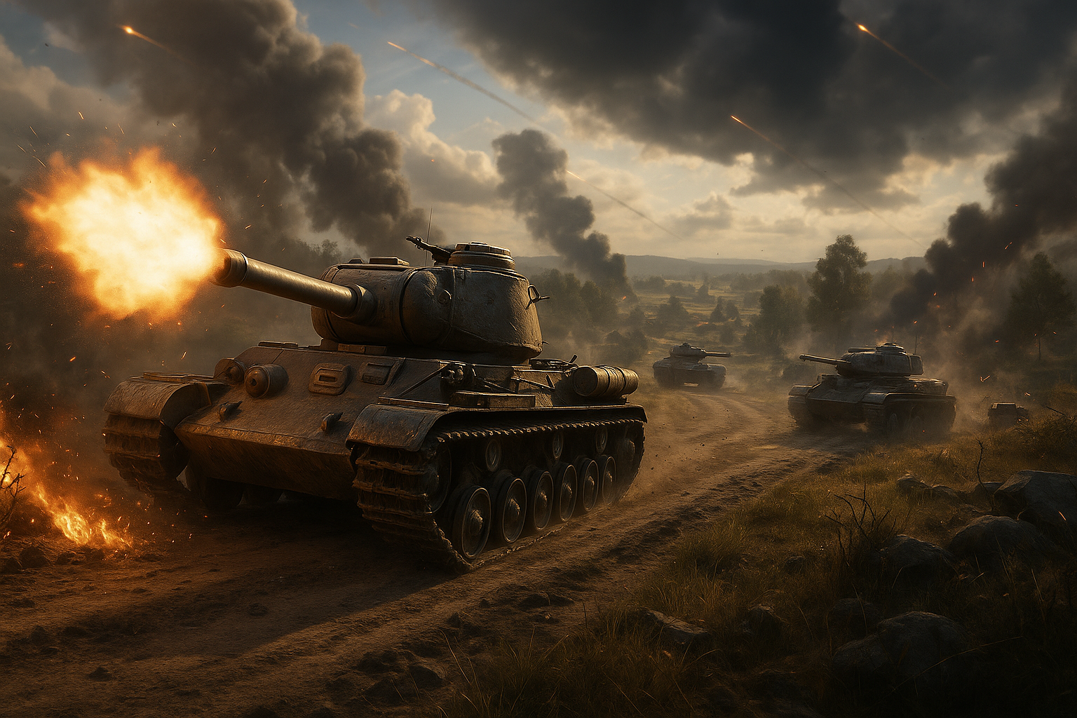 A Strong Moment for World of Tanks news to Pull Players Back - gameplay scene in World of Tanks