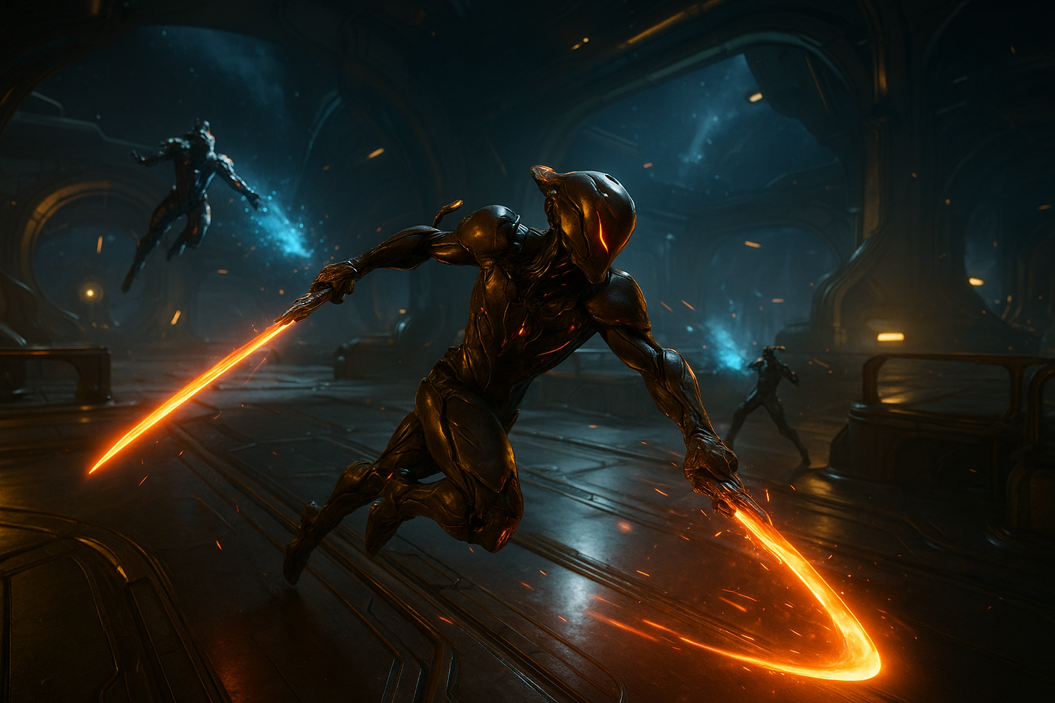 Amir's Shockwave Pushes new Warframe Into a Fresh Progression Cycle - gameplay scene in Warframe