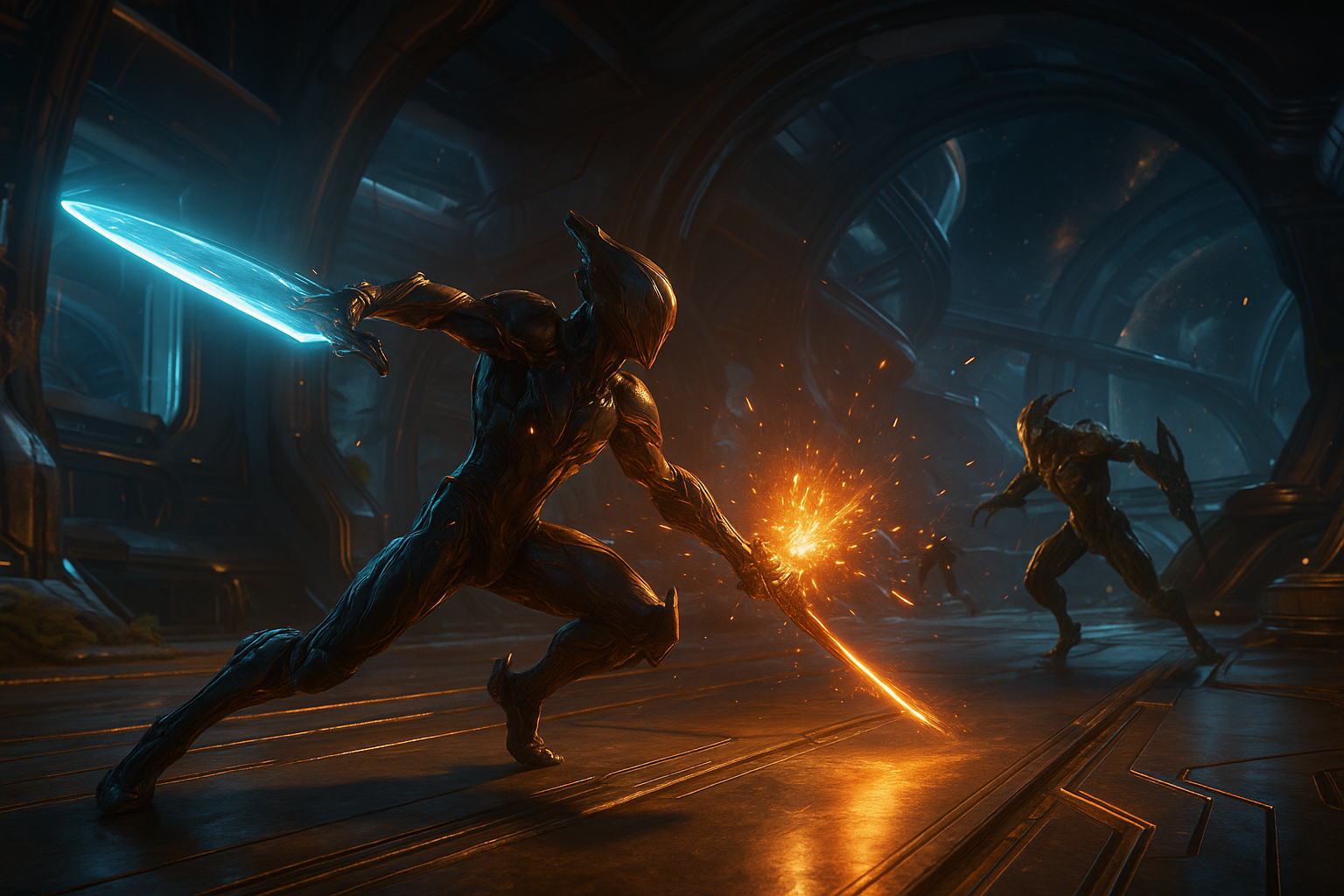 A Strong Reentry Point for new Warframe Players This Week - gameplay scene in Warframe