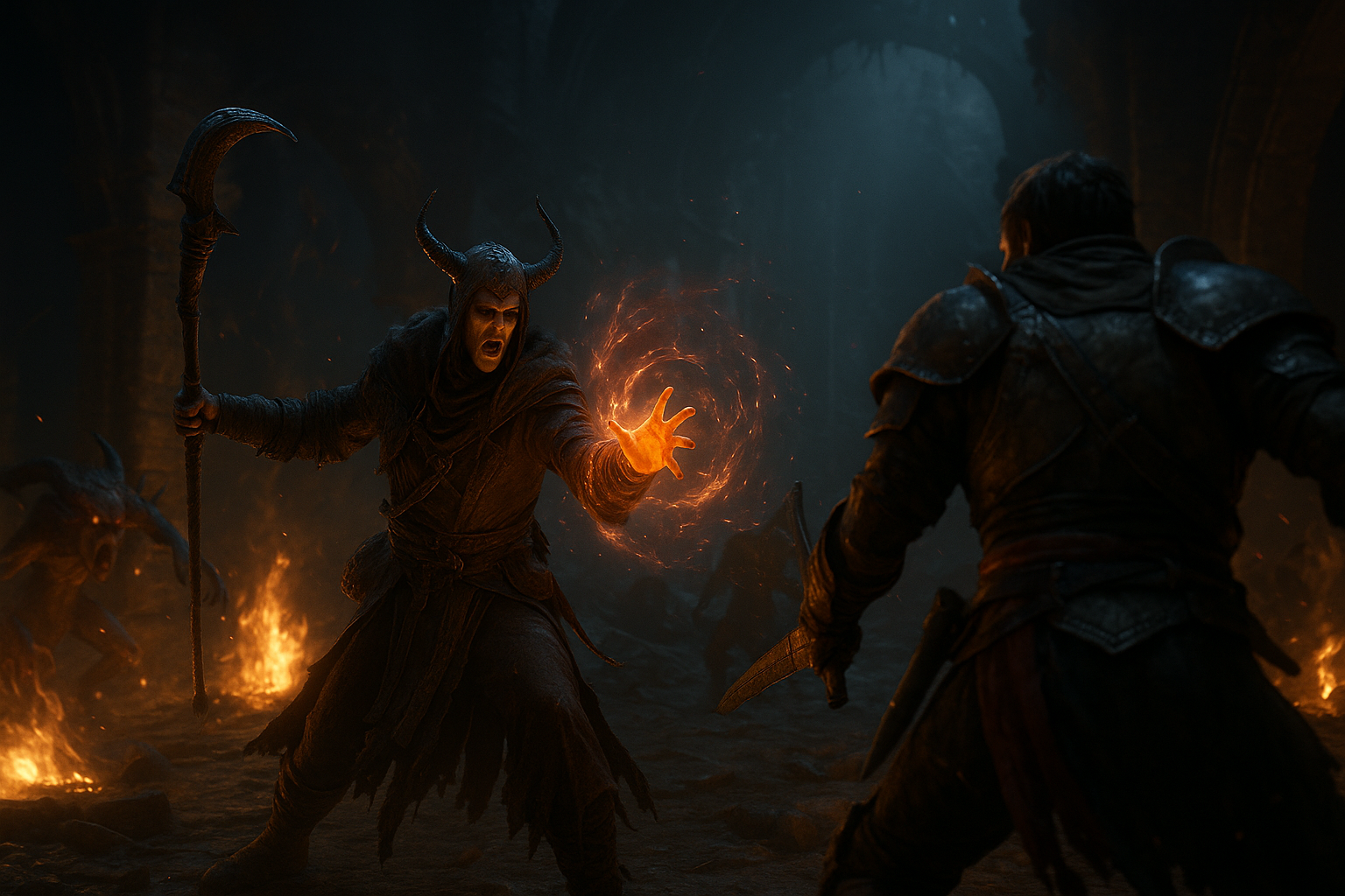 What to Play if You Want a Fresh Diablo 4 New Class Fix - gameplay scene in Should You Jump Into Diablo 4 New Class Right Now?
